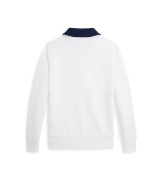 Polo Ralph Lauren Polo doublement tricot� � col blanc