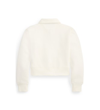 Polo Ralph Lauren Doppelt gestricktes Sweatshirt mit wei�em Karoschnitt