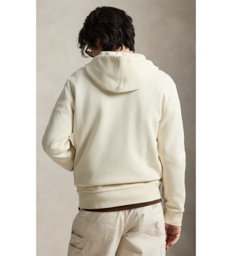 Polo Ralph Lauren Felpa in maglia doppia con cerniera beige