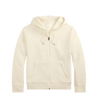 Polo Ralph Lauren Felpa in maglia doppia con cerniera beige
