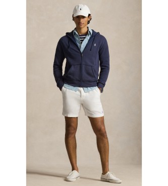 Polo Ralph Lauren Navy sweatshirt i frott� med h�tte