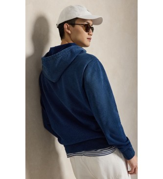 Polo Ralph Lauren Felpa in spugna con cappuccio e Polo Bear marinaro