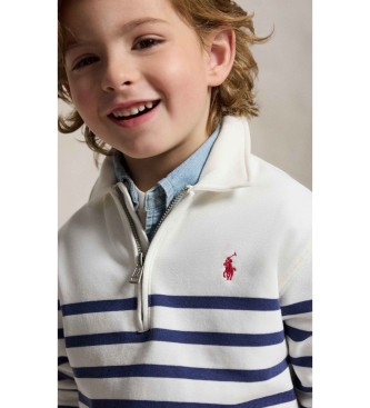 Polo Ralph Lauren Francoska frotirna majica z belimi črtami