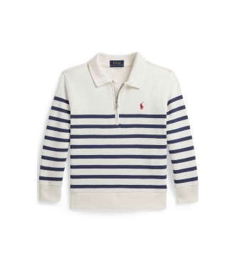Polo Ralph Lauren Francoska frotirna majica z belimi črtami