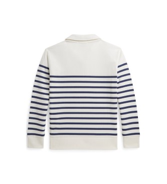 Polo Ralph Lauren Camisola de malha felpuda francesa às riscas