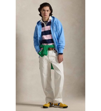 Polo Ralph Lauren Bluza polarowa Polo Sport z kapturem niebieska