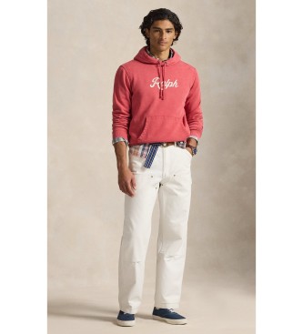 Polo Ralph Lauren Felpa Ralph con logo a forma di corallo