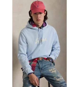 Polo Ralph Lauren Felpa Ralph con cappuccio e logo blu