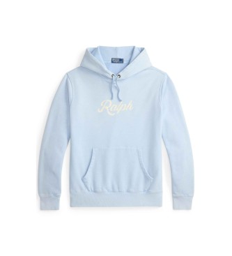 Polo Ralph Lauren Felpa Ralph con cappuccio e logo blu