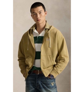 Polo Ralph Lauren Bluza z polaru frotte Relaxed Fit w kolorze beżowym