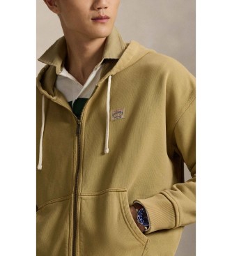Polo Ralph Lauren Bluza z polaru frotte Relaxed Fit w kolorze beżowym