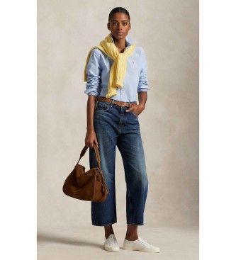 Polo Ralph Lauren La chemise oxford Classic Fit bleue iconique