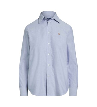Polo Ralph Lauren La chemise oxford Classic Fit bleue iconique