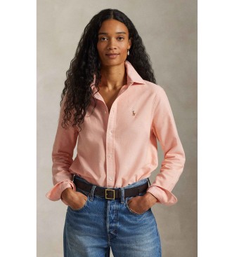 Polo Ralph Lauren Ikonisk koralrosa skjorte