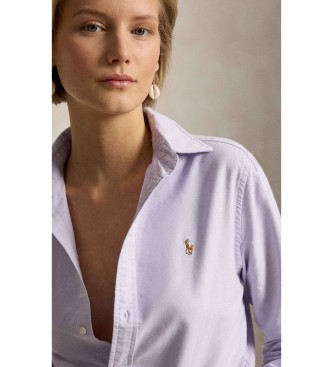 Polo Ralph Lauren Ikonisk lilla skjorte
