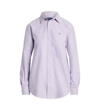 Polo Ralph Lauren Ikonisk lilla skjorte