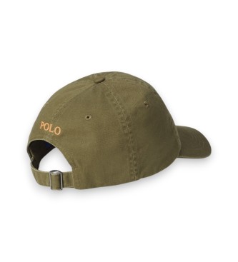 Polo Ralph Lauren La casquette chinoise emblématique en coton vert olive