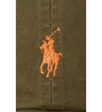 Polo Ralph Lauren La casquette chinoise emblématique en coton vert olive