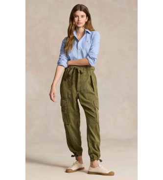 Polo Ralph Lauren Iconic oxford Stretch Slim fit skjorta blå