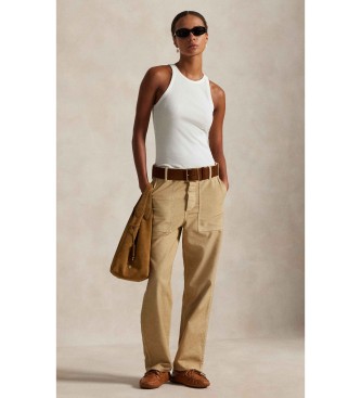 Polo Ralph Lauren Ricky beige trousers