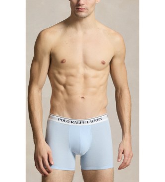 Polo Ralph Lauren Set van 3 katoenen boxershorts blauw, marine, geel