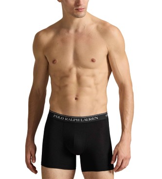 Polo Ralph Lauren Set 3 bóxers de algodón negro