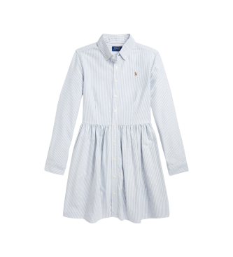 Polo Ralph Lauren Koszulowa sukienka z bawe?ny w niebieskie paski