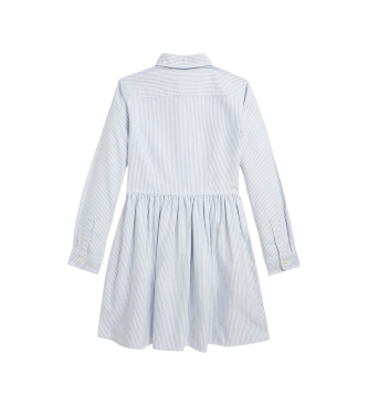 Polo Ralph Lauren Koszulowa sukienka z bawe?ny w niebieskie paski