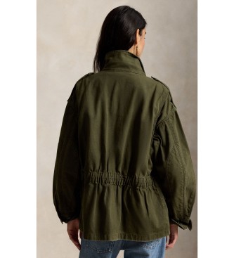 Polo Ralph Lauren Green cropped jacket
