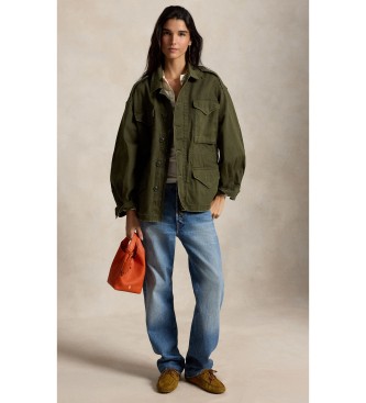 Polo Ralph Lauren Green cropped jacket