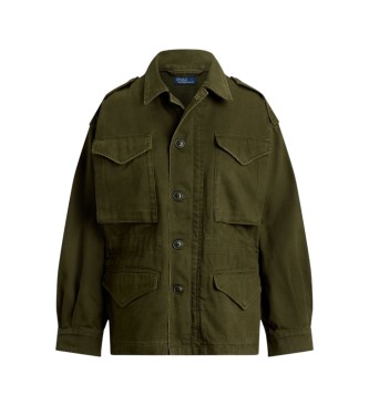 Polo Ralph Lauren Green cropped jacket