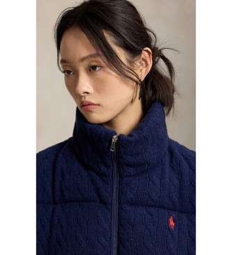 Polo Ralph Lauren Chaqueta acolchada de lana y cachemira marino
