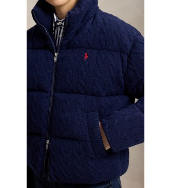 Polo Ralph Lauren Chaqueta acolchada de lana y cachemira marino