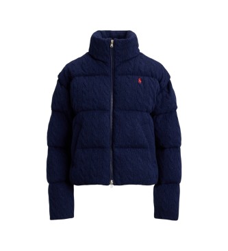 Polo Ralph Lauren Chaqueta acolchada de lana y cachemira marino