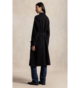 Polo Ralph Lauren Balma black wool coat