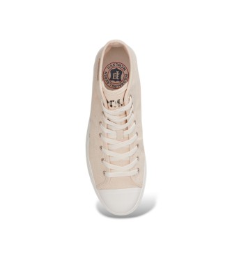 Polo Ralph Lauren Baskets montantes en toile beige Ayers