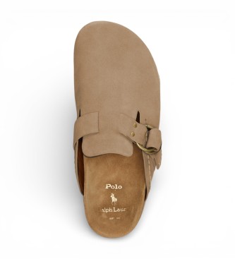 Polo Ralph Lauren sTurbach socas de camur�a bege