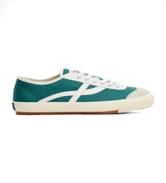 Pompeii Green Canvas sneakers i lder