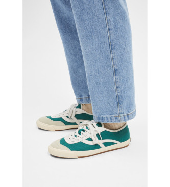 Pompeii Green Canvas sneakers i lder