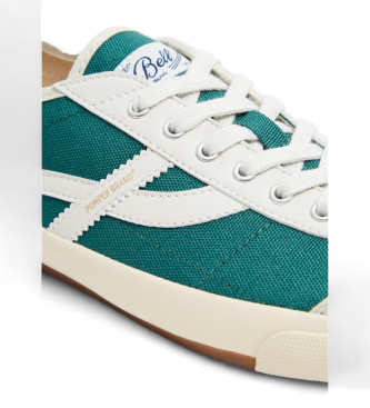 Pompeii Green Canvas sneakers i lder