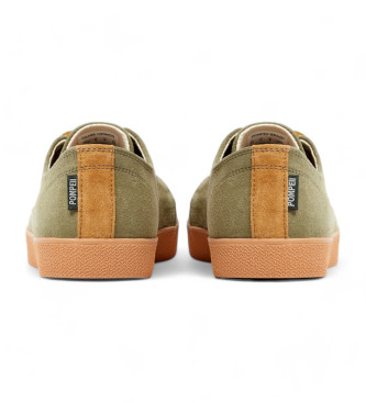 Pompeii Higby Hydro green leather shoes