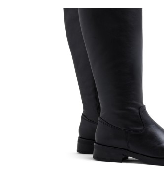 Porronet Elba - Bottes hautes en cuir avec fermeture clair - Noir