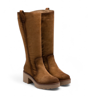 Porronet Meghan Leather Boots brown