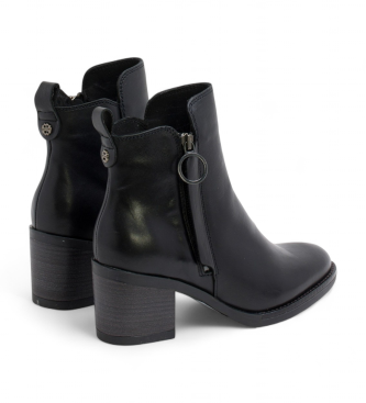 Porronet Jaela - Bottines en cuir noir