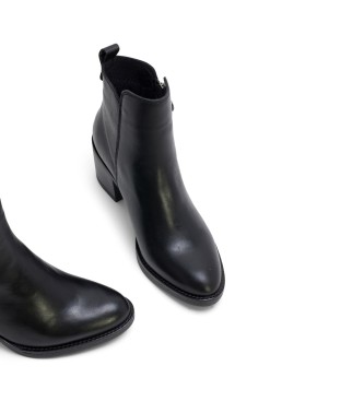 Porronet Jaela - Bottines en cuir noir