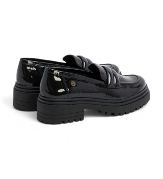 Porronet Faye Leather Moccasins black