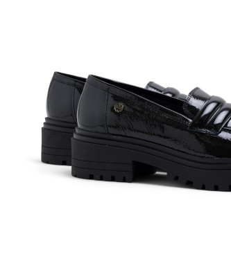 Porronet Faye Leather Moccasins black