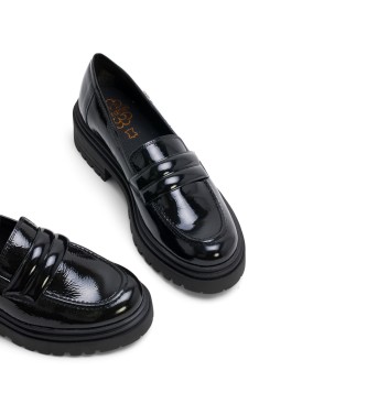 Porronet Faye Leather Moccasins black