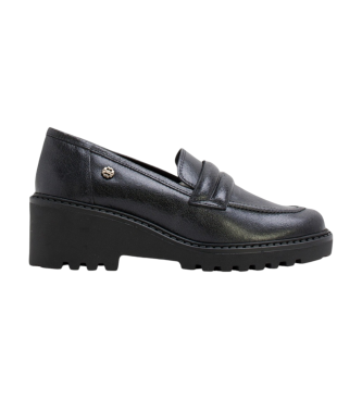 Porronet Mocasines de Piel Lari negro