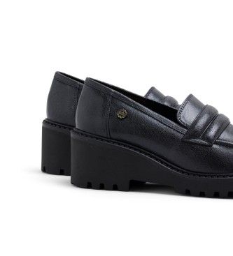 Porronet Mocasines de Piel Lari negro